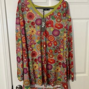 Lily Multicolor Floral Women's Tunic